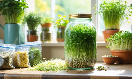 Frische Vitamine aus dem Keim: So gelingt das Anbauen von Sprossen mit Saatgut zu Hause